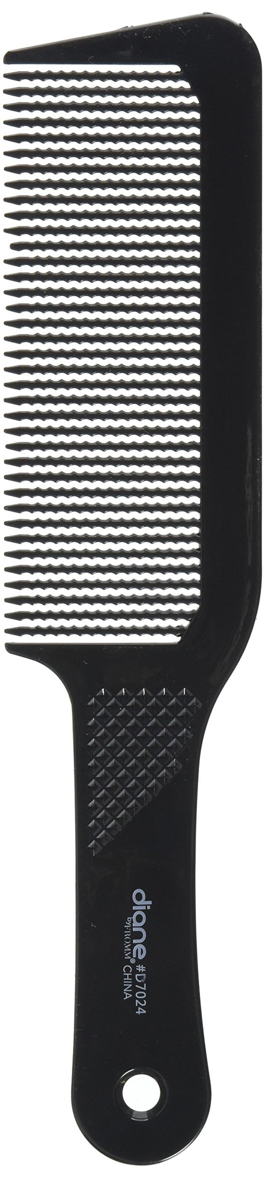 Diane D7024 9.5 FLAT TOP CLIPPR COMB BLK, 1 Count (Pack of 1)