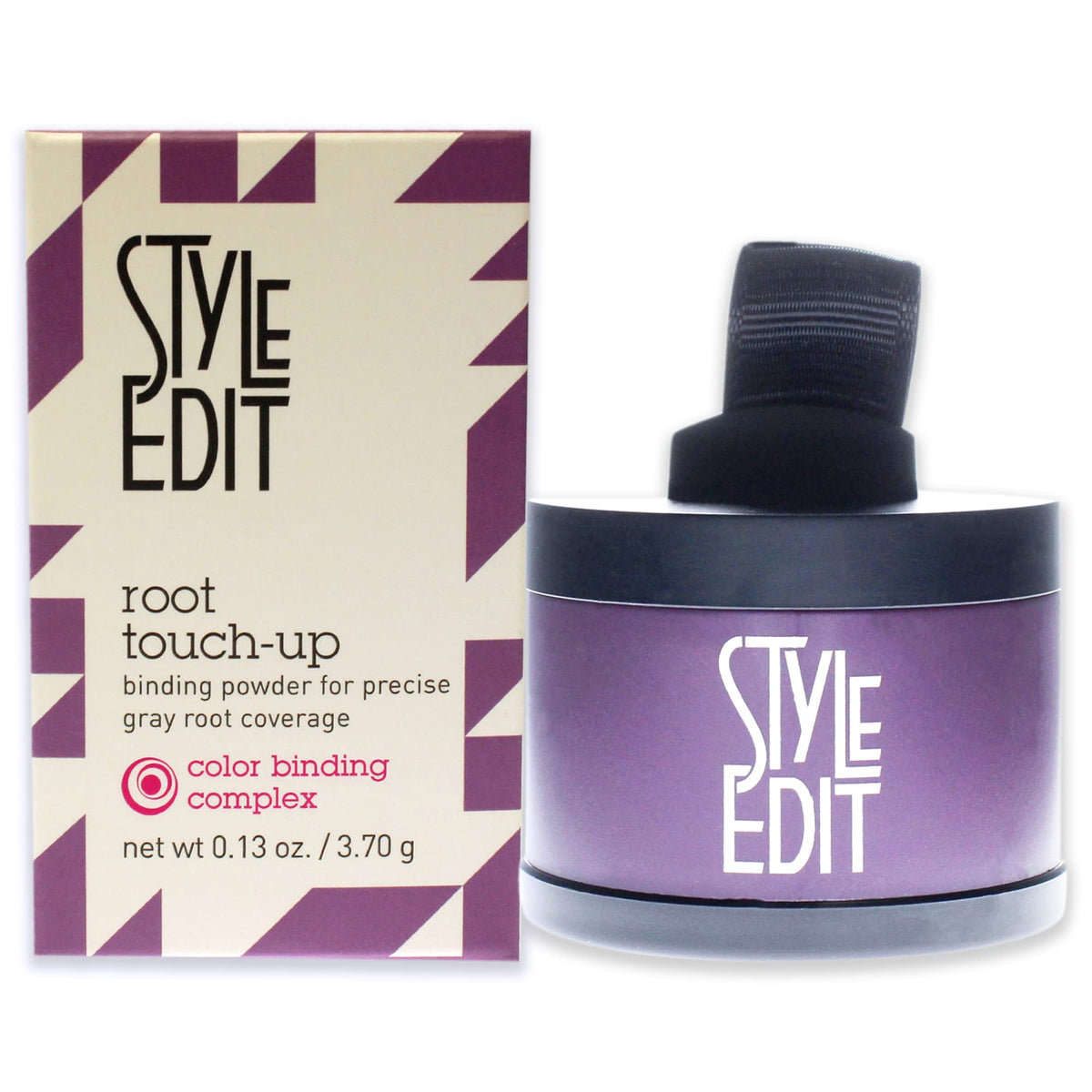 Style Edit Root Touch-Up Powder - Light Brown Unisex Hair Color 0.13 oz