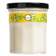 Mrs. Meyer’s Clean Day Scented Soy Candle, Honeysuckle Scent, 4.9 ounce candle