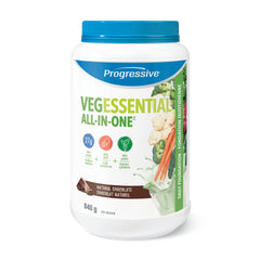 Progressive VegEssential, All-In-One Vegan Protein, Greens, Vitamins & Minerals Powder - Chocolate Flavour, 840 g