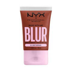 NYX PROFESSIONAL MAKEUP, Bare With Me, Tint Foundation, Medium buildable coverage, 12h hydration, Lightweight matte finish - 20 DEEP BRONZE