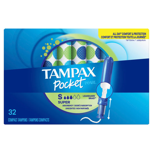 TAMPAX PKT PRL 22 S 2X 3/4/32CT