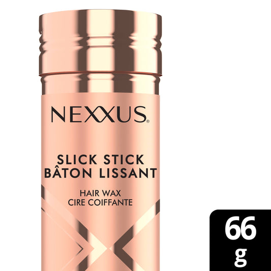 Nexxus Strong Hold Hair Wax Slick Stick for Slicked-Back Look with StyleProtect Technology 66g