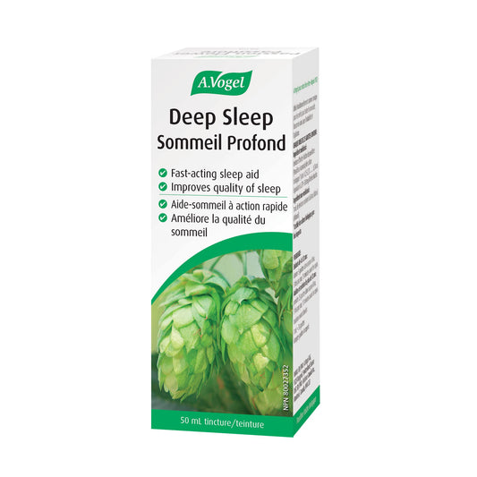 A.Vogel Deep Sleep 50 mL - Fast-Acting Natural Sleep Aid - Organic Valerian & Hops Tincture - Non-Addictive - Clinically Proven - Sugar‑Gluten‑Lactose Free