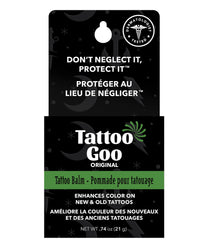 Tattoo Goo Original Ointment 21g – Tattoo Aftercare Balm for New & Existing Tattoos, Moisturizes & Maintains Color, Natural Ingredients, Petroleum-Free