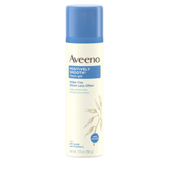 Aveeno Positively Smooth Shave Gel, Vitamin E, Aloe Vera, Soy, Shaving Cream, Hair Removal, allergy tested, 198-grams