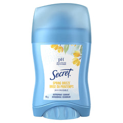 Secret Invisible Solid Antiperspirant and Deodorant, Spring Breeze, 45 g
