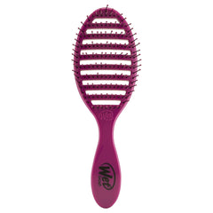 Wet Brush Speed Dry Hair Brush - Sangria (Free Spirit) - Vented Design and Ultra Soft HeatFlex Bristles Are Blow Dry Safe With Ergonomic Handle Manages Tangle and Uncontrollable Hair - Pain-Free
