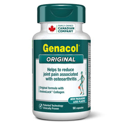 Genacol Original – Collagen Supplement with Ultra-Hydrolyzed Collagen Peptides, Eases Joint Pain, Healthy Joints Support, 90 Capsules (30-Day Supply)