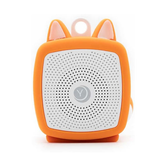 Yogasleep Pocket Baby Sound Soother Fox For Baby | 6 Soothing, Natural Sounds | Compact for On-the-Go Use & Travel | USB Rechargeable | Registry Gift
