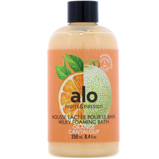 Alo Milky Foaming Bath by Fruits & Passion - Orange Cantaloupe - 250 ml