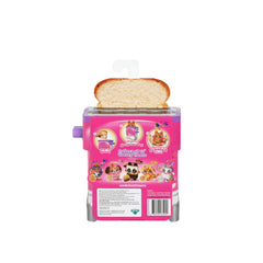 Cookeez Makery Toasty Treatz Toaster with Scented Plush - Comes with only 1 ; Make A Soft and Squishy Surprise Plush Friend. Pop-in-Bread and See A Surprise Plush Pop Up! - Styles May Vary