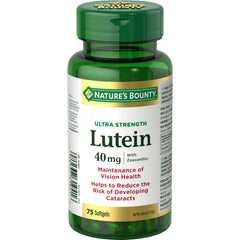 NATURE'S BOUNTY Lutein, Ultra Strength, Support For Conditions Like Cataracts & Macular Degeneration, 53 g