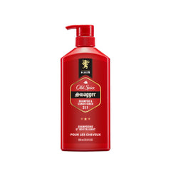 Old Spice Swagger 2in1 Shampoo and Conditioner for Men, Healthier, Fuller, More Moisturized Looking Hair, 650 mL