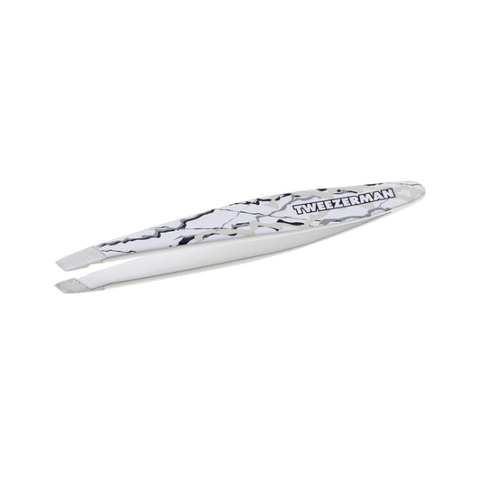 Tweezerman Mini Slant Tweezer Floral Sorbet Pattern, 0.5984 Ounce, 1252-WFR
