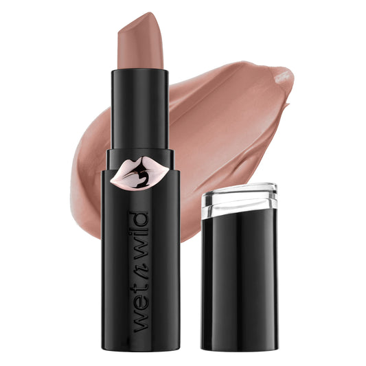 Wet n Wild Liquid Lipstick Mega Last Matte Lip Color Makeup Nude Skin-ny Dipping ,3.Grams)
