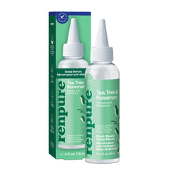 Renpure Tea Tree & Rosemary Scalp Serum, Plant-Based - Refreshing & Rebalancing - For Moisturized, Soft Hair - All Hair Types - Tea Tree Leaf Oil, Rosemary Leaf Extract - 4 Fl Oz