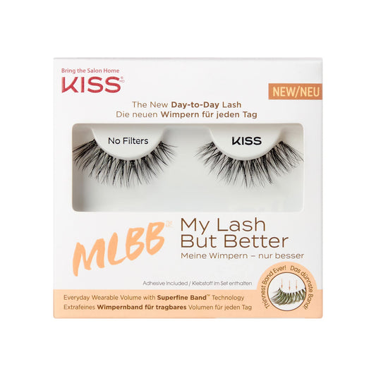 Kiss Lashes My Lash But Better - No Filters Black (1 Pack)
