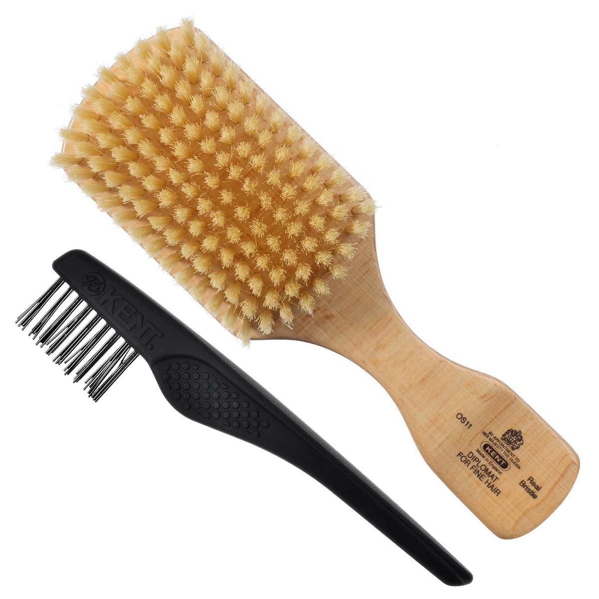 Kent OS11 Handmade Soft Bristle Men's Hair Brush