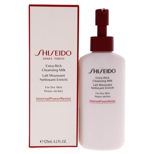 Shiseido Extra Rich Cleansing Milk Women Cleanser 4.2 oz