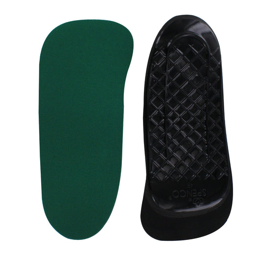 Spenco Rx Orthotic Arch Support 3/4 Length Shoe Insoles Women's 7-8.5/Men's 6-7.5