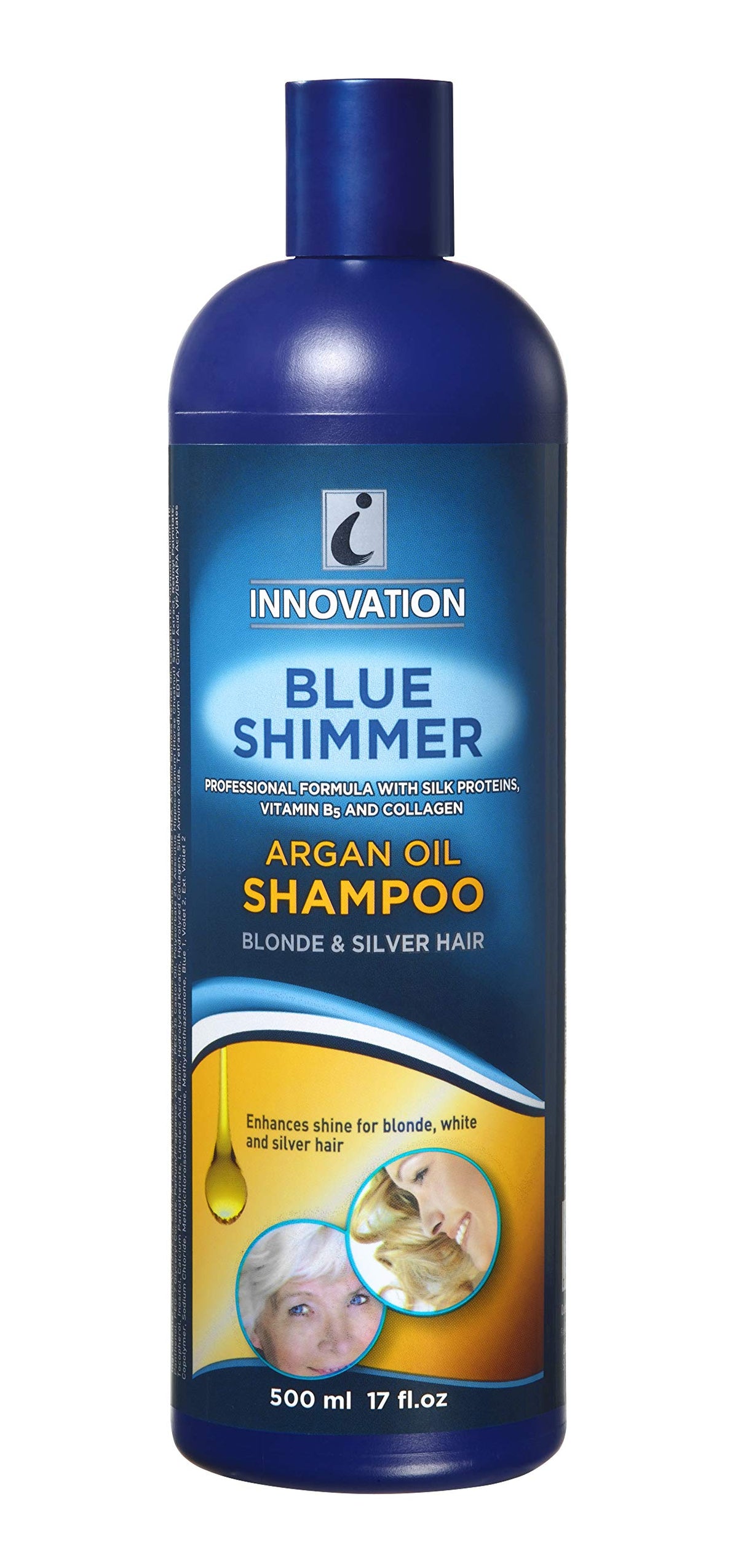 Blue Shimmer Shampoo with Argan Oil