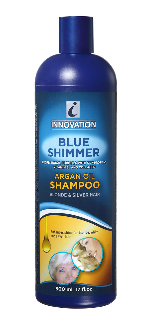 Blue Shimmer Shampoo with Argan Oil
