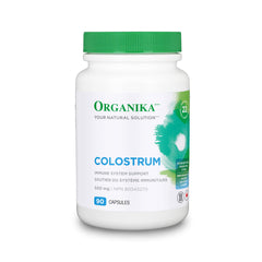 Organika Colostrum (Bovine)- Immune Support, Grass-Fed- 90caps