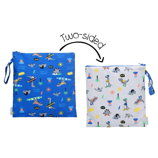 FlapJack Kids Flapjacks - Wet Bag - Dino