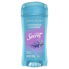 Secret Clear Gel Antiperspirant and Deodorant, Lavender Scent, 73 grams