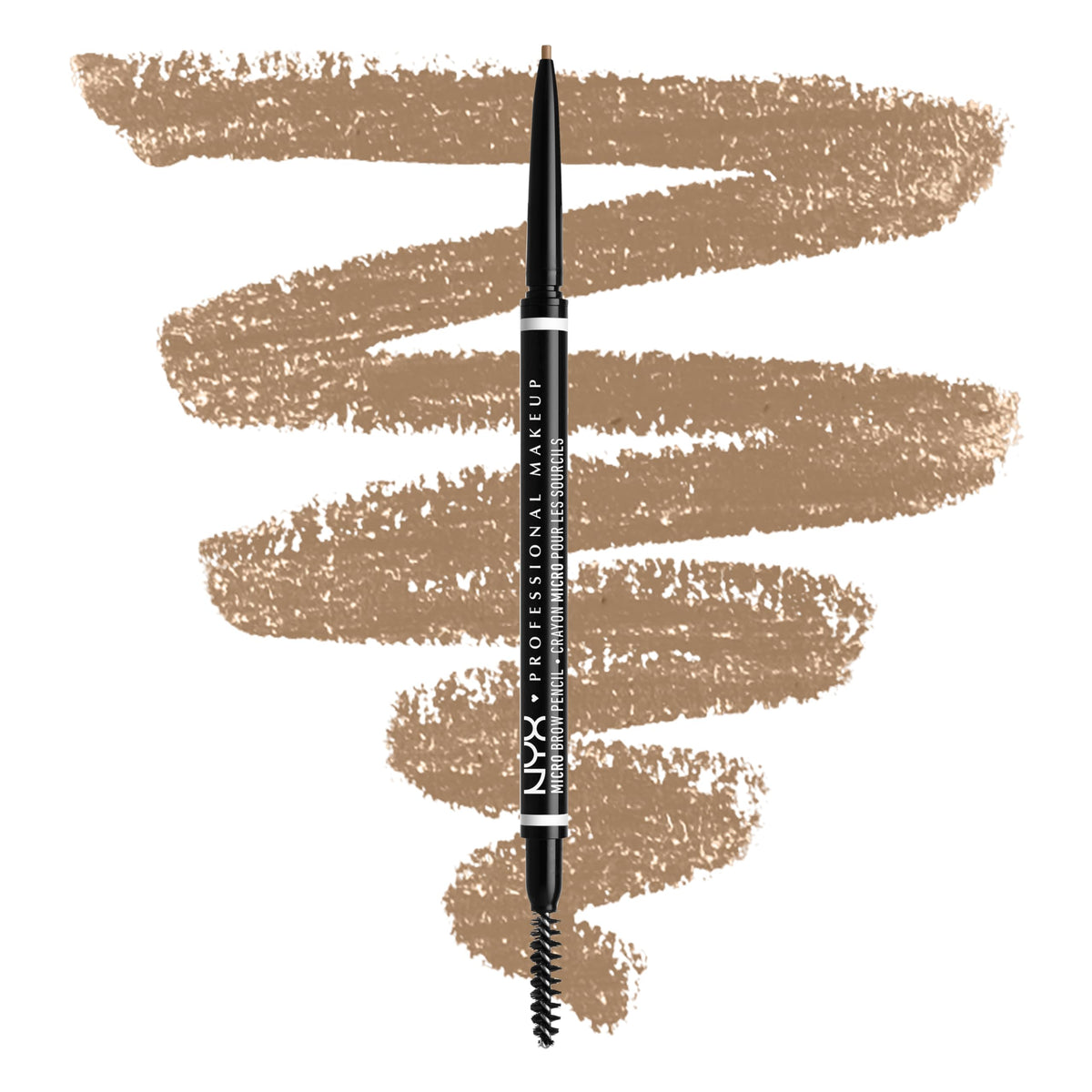 NYX PROFESSIONAL MAKEUP, Micro Brow Pencil, Precise Eyebrow Pencil - RICH AUBURN