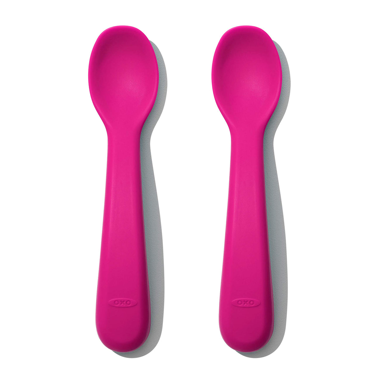 Oxo Tot Silicone Spoon Set Pink
