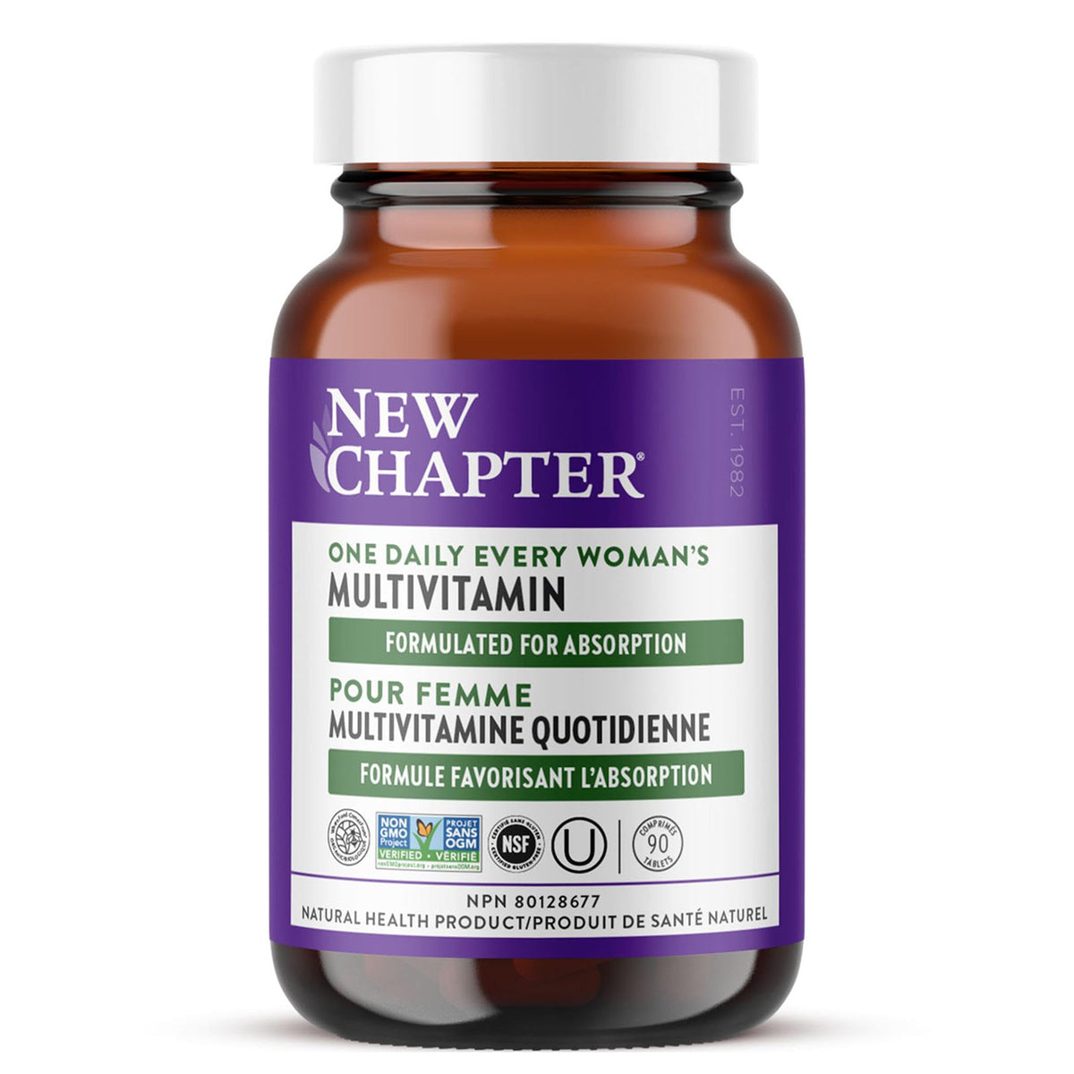 New Chapter Every Woman's One Daily Multivitamin - 90 Tablets
