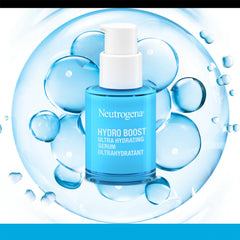 Neutrogena Hydro Boost Ultra Hydrating Serum, Hyaluronic Acid, Amino Acids, Electrolytes, Acne, Dry & Sensitive Skin, 29mL