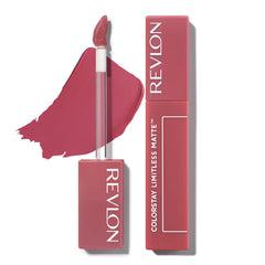 Revlon Lipstick, ColorStay Limitless Matte Liquid Lipstick, Vegan Formula, No-Budge Matte, Longwear Lipstick, Long Lasting, Lightweight/Comfortable, Waterproof, 006 Manifest, 0.17 fl oz/ 5ml