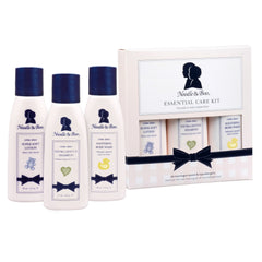 Noodle & Boo Essential Care Kit: Soothing Body Wash, Extra Gentle Shampoo and Super Soft Lotion, 2 Ounce Bottle Each