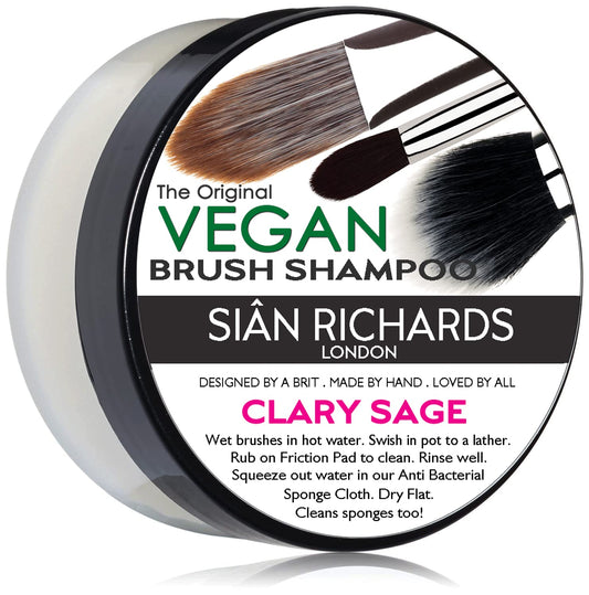 Sian Richards London Vegan Brush Shampoo Clary Sage, 2 Oz