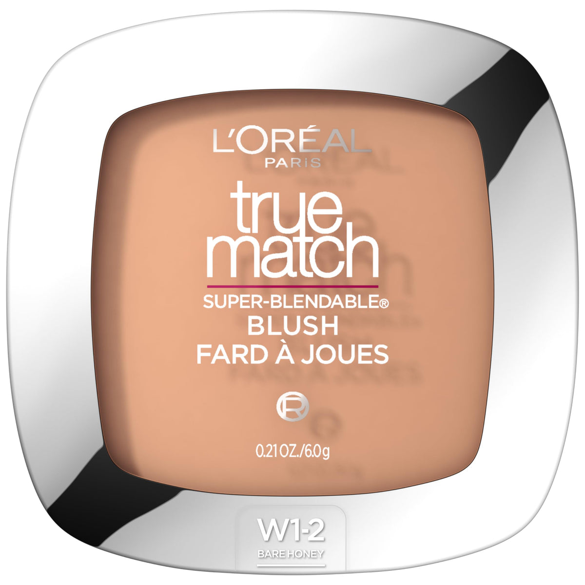 L'Oreal Paris True Match Super-Blendable Blush, Soft Blush Powder, Bare Honey, 0.21 oz.