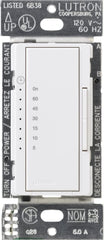 Lutron MA-T51MN-WH Maestro 3-Amp/600 Watt Multi-Location/Single Pole Countdown Timer Control Switch, White