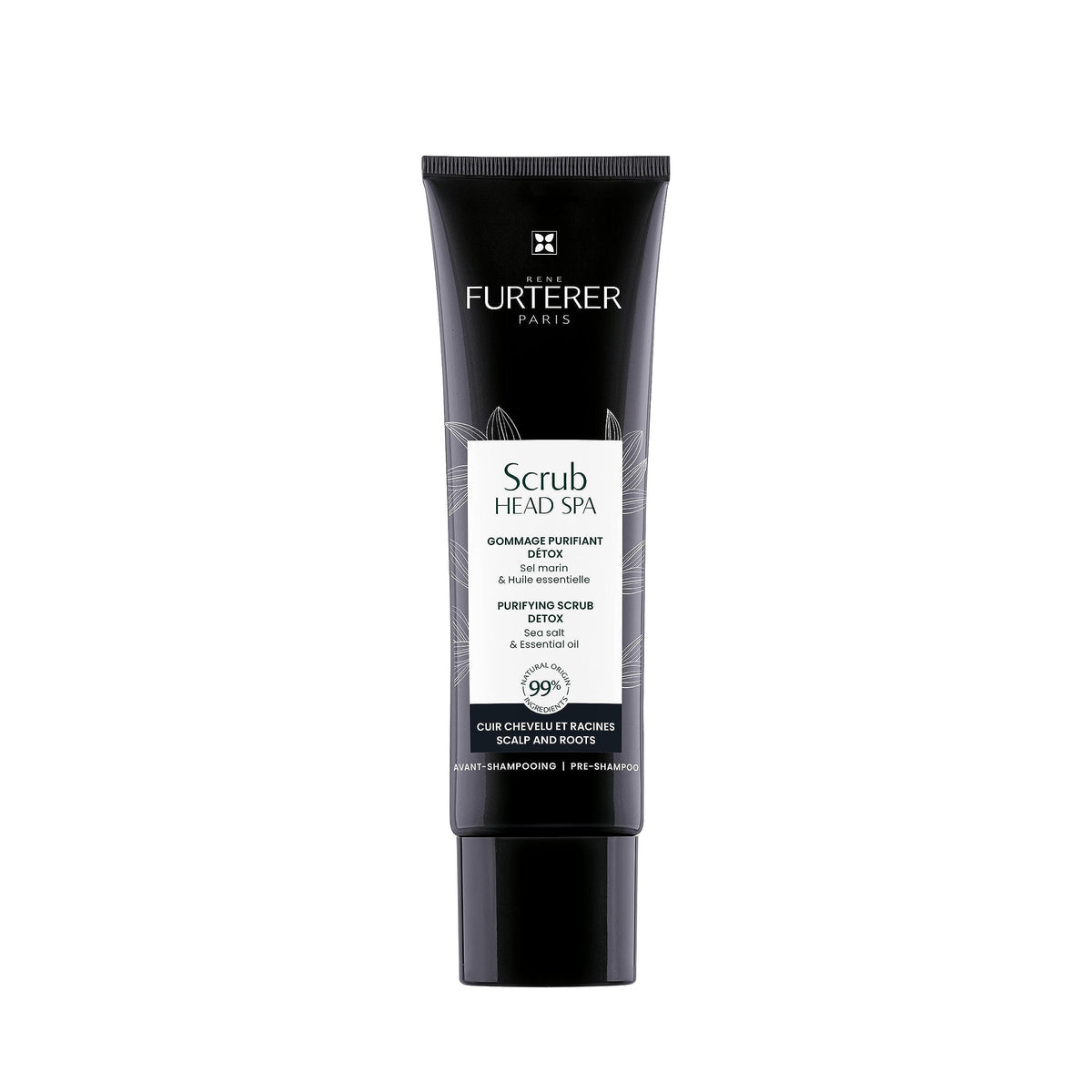 René Furterer - HEAD SPA - Detox Scalp Scrub - Purifying Scrub With Sea Salt And Essential Oils - 150ml