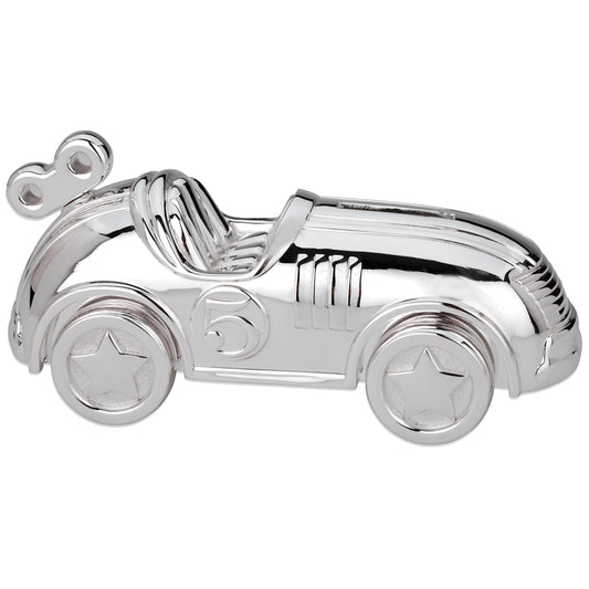 Reed And Barton 621 Race Car Silverplate Bank