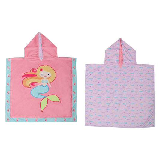 FlapjackKids - Kids Cover Up - Mermaid/Narwhal - Large