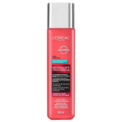 L'Oreal Paris Revitalift Triple Power LZR 5% Glycolic Acid Peeling Toner with Aloe Vera, Smooth Skin & Reveal Glow, Daily Exfoliant for Brighter Skin, Fragrance and Alcohol Free, 180 mL