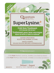 Quantum Health Super Lysine, 7 Gram Ointment - Helps Relieves Pain, Cold Sores, Soothes, Moisturizes, Burning and Itching