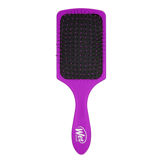 Wet Brush Paddle Original Detangling Brush - Ultra-Soft IntelliFlex Bristles - Detangling Brush Glides Through Tangles (Wet Dry & Damaged Hair) - Women & Men, Purple