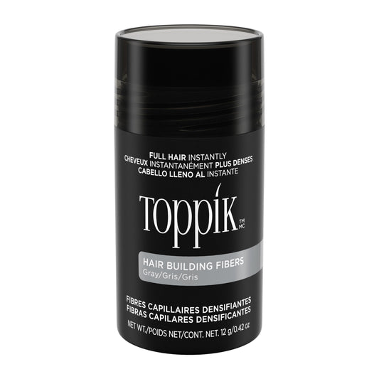 TOPPIK Hair Building Fibers,12 g, Fill In Fine or Thinning Hair, Instantly Thicker Looking, Multiple Shades for Men & Women