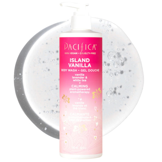 Pacifica Body Wash - Island Vanilla Body Wash Women 12 oz