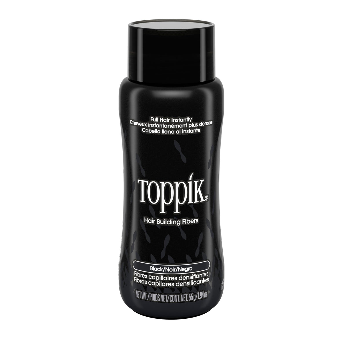 TOPPIK Hair Building Fibers, Value Size 55 g, Fill In Fine or Thinning Hair, Instantly Thicker Looking, Multiple Shades for Men & Women