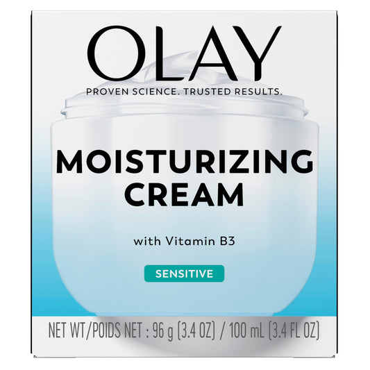 Olay Moisturizing Sensitive Skin Cream, 100 mL