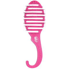 Wet Brush Hair Brush Shower Detangler Pink Glitter